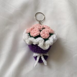 Crochet keychains